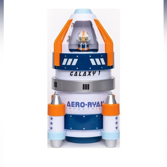 New Ryan's World Galaxy Explorer Rocket 12 Micro Figures Astronauts Playset Toy - Picture 4 of 7